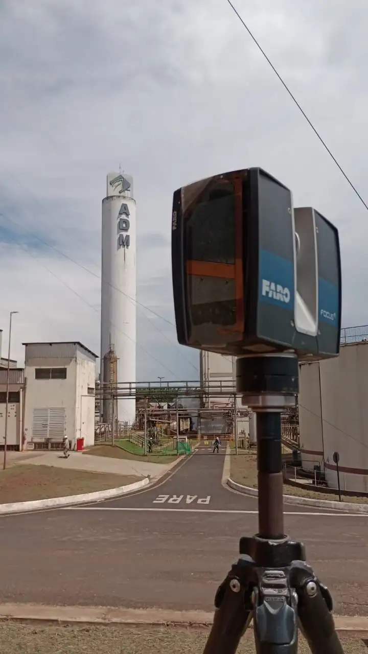 Laser scanner topografia